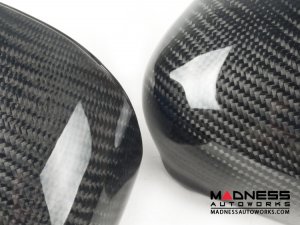 Alfa Romeo 4C Mirror Covers - Carbon Fiber - Full Replacements